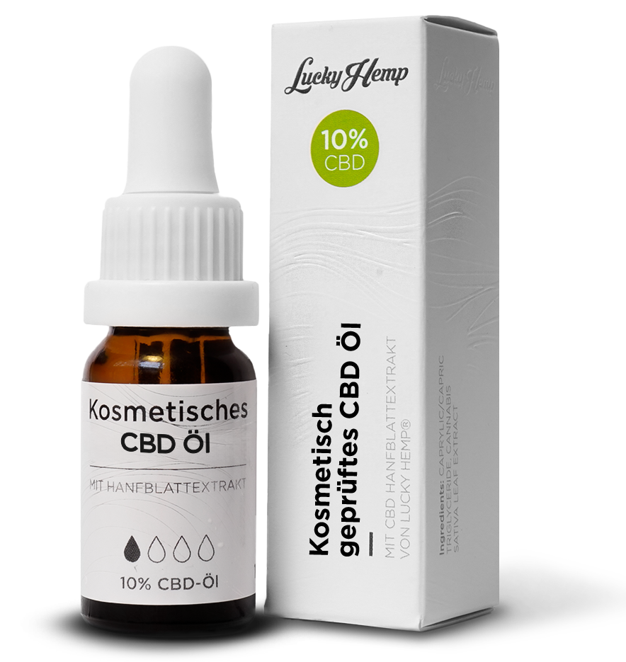 10% CBD Öl – Lucky PURE®