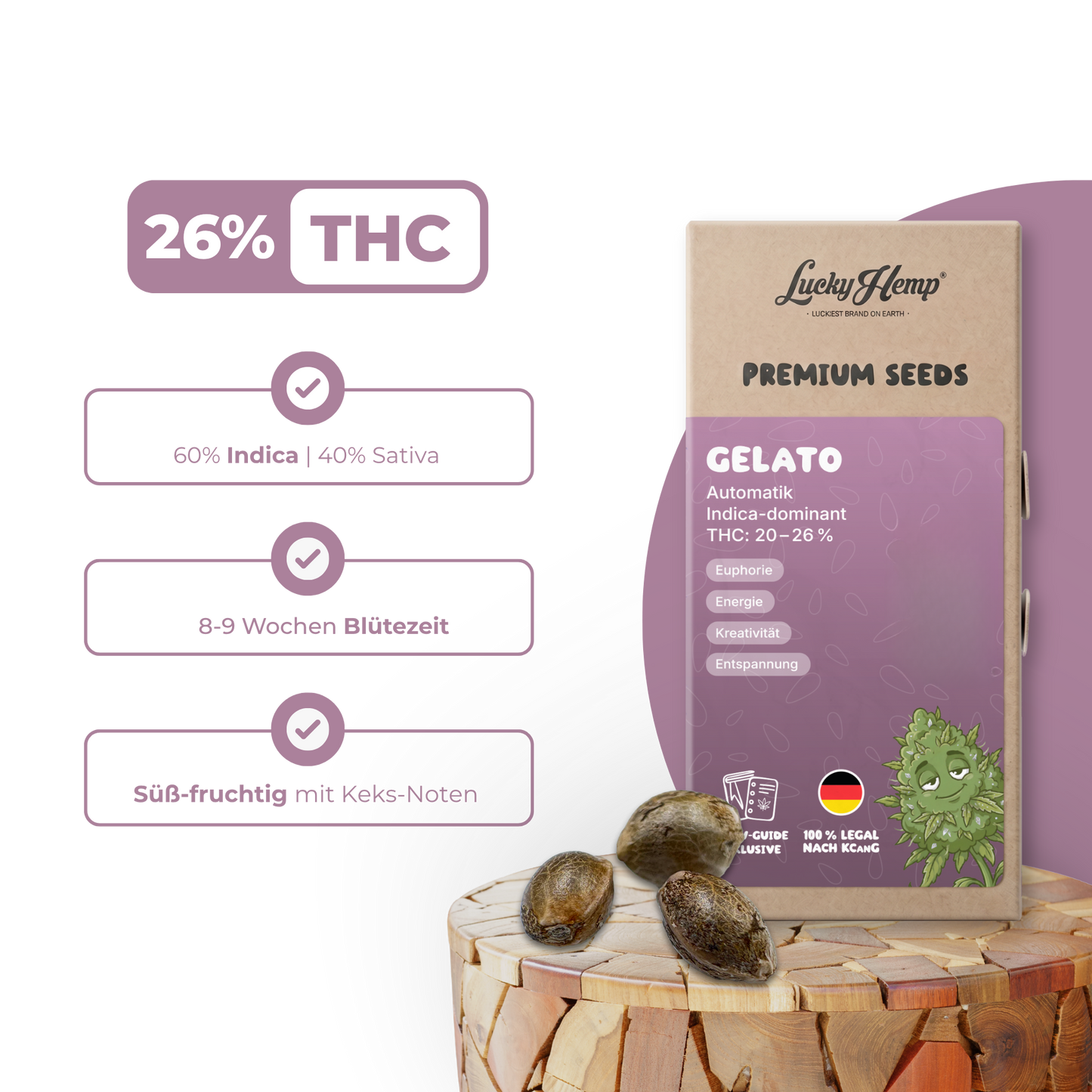 Gelato Samen Automatik