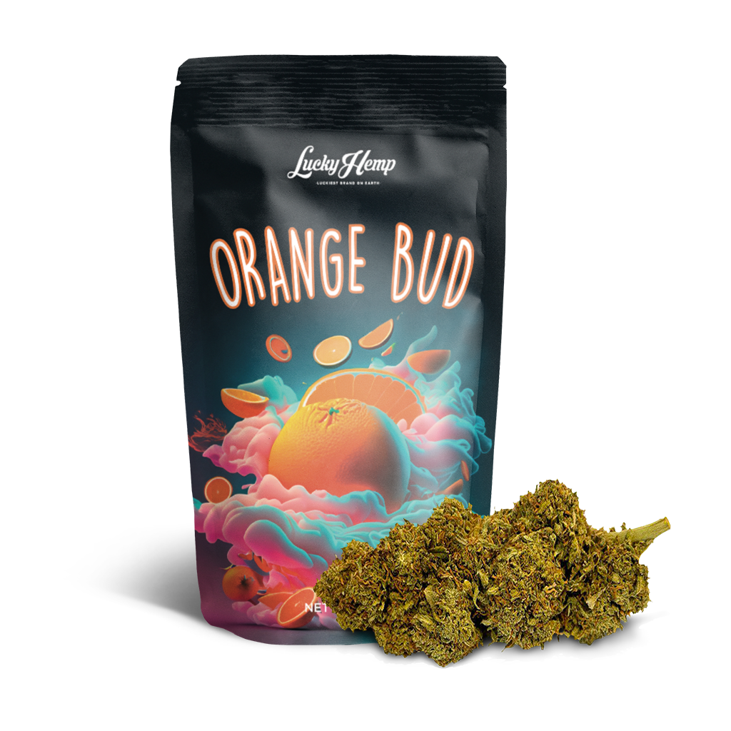 Orange Bud Cali Bag