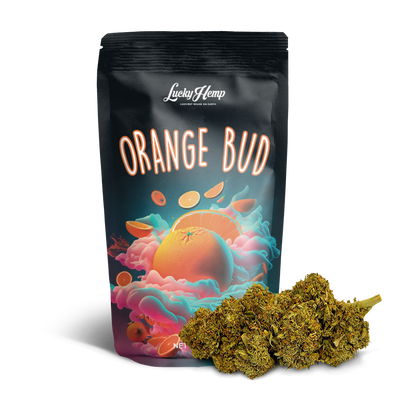 Orange Bud Cali Bag