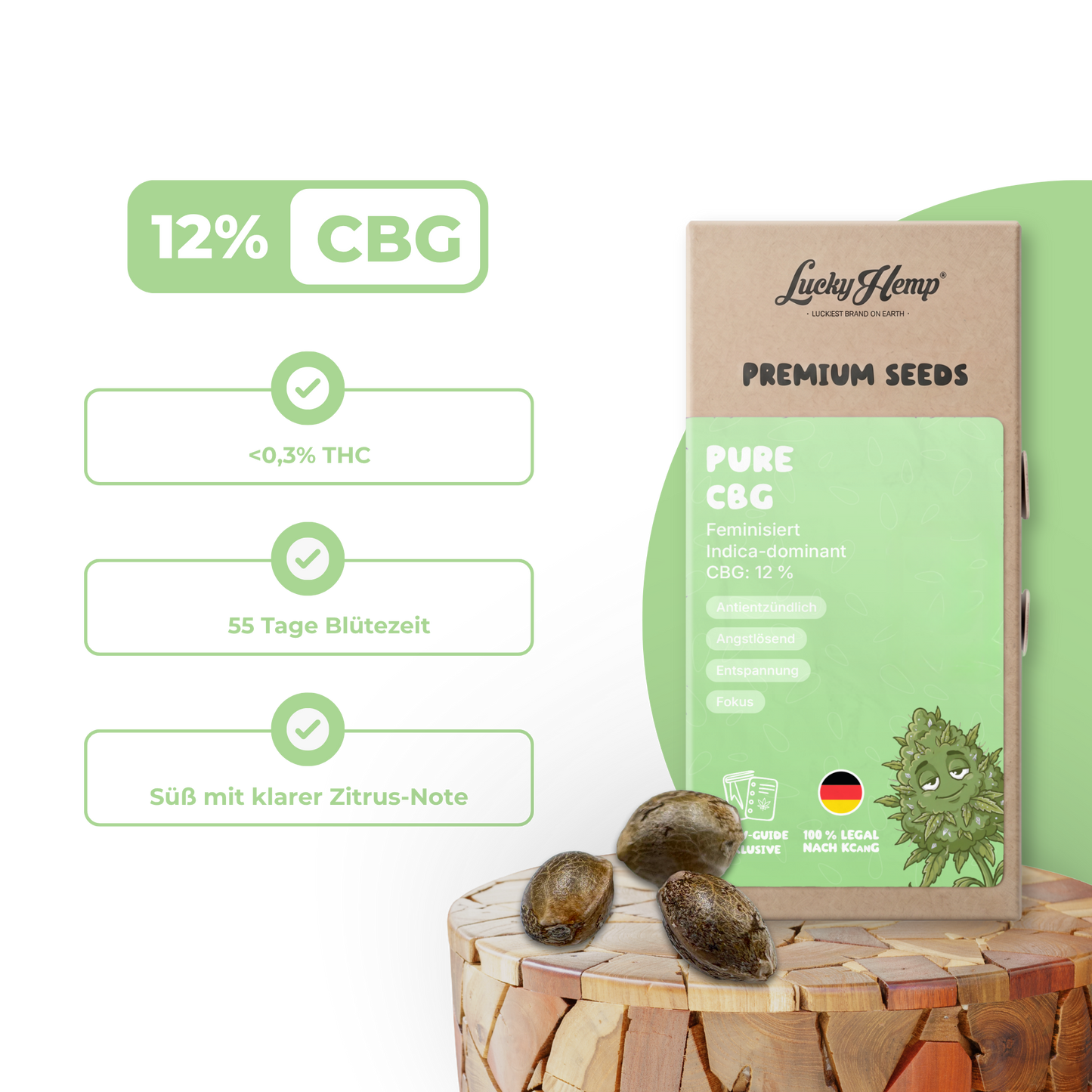 Pure CBG Samen Feminisiert