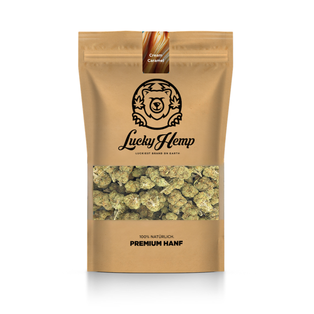 Caramel Cream mit Sichtfenster