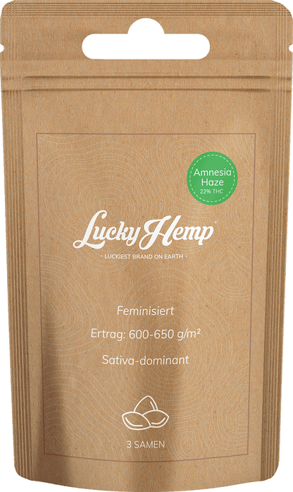 Amnesia Haze Samen Feminisiert bedruckt